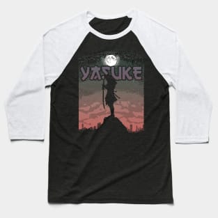 8 bit samurais art Baseball T-Shirt